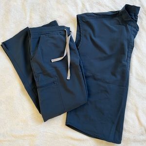 Figs Dark Harbor scrub set